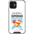 Superman 2025 Daily Planet Superman Cover iPhone 12 Clear Case