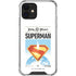 Superman 2025 Daily Planet Superman Cover iPhone 12 Mini Clear Case