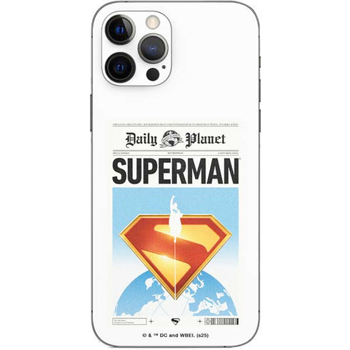 Superman 2025 Daily Planet Superman Cover iPhone 12 Pro Skin