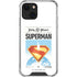 Superman 2025 Daily Planet Superman Cover iPhone 13 Clear Case