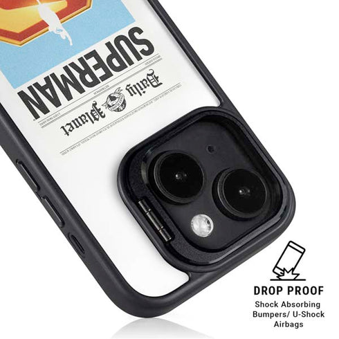 Superman 2025 Daily Planet Superman Cover iPhone 14 Kickstand Case