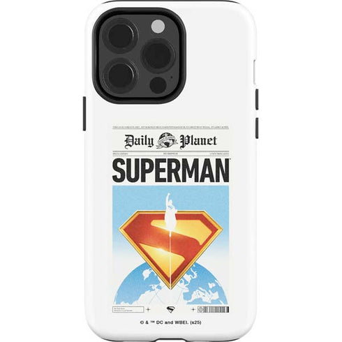 Superman 2025 Daily Planet Superman Cover iPhone 14 Pro Impact Case