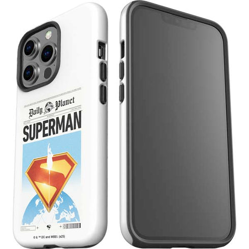 Superman 2025 Daily Planet Superman Cover iPhone 14 Pro Impact Case