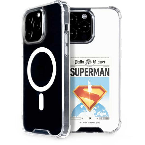 Superman 2025 Daily Planet Superman Cover iPhone 14 Pro Max MagSafe Case