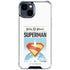 Superman 2025 Daily Planet Superman Cover iPhone 15 Clear Case