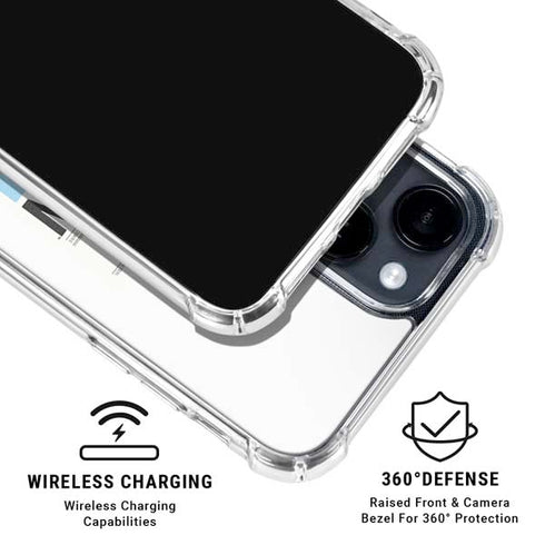 Superman 2025 Daily Planet Superman Cover iPhone 15 Plus Clear Case