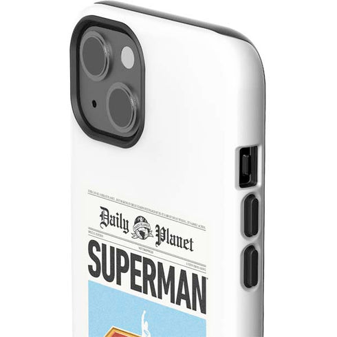 Superman 2025 Daily Planet Superman Cover iPhone 15 Plus Impact Case