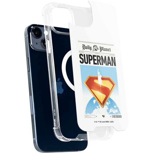 Superman 2025 Daily Planet Superman Cover iPhone 15 Plus MagSafe Case