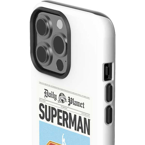 Superman 2025 Daily Planet Superman Cover iPhone 15 Pro Impact Case