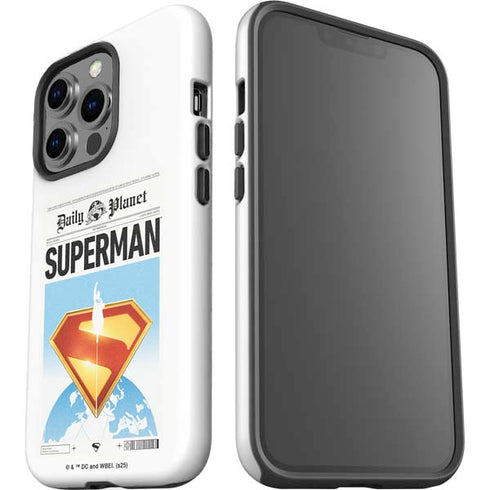 Superman 2025 Daily Planet Superman Cover iPhone 15 Pro Impact Case