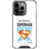 Superman 2025 Daily Planet Superman Cover iPhone 15 Pro Max Clear Case