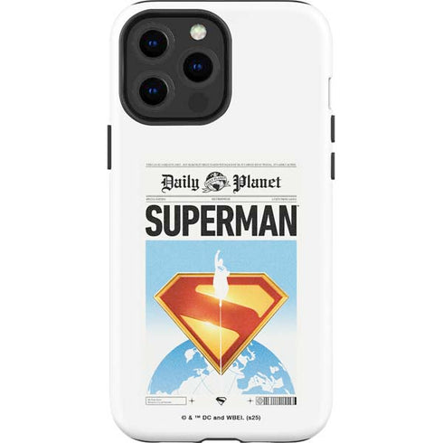 Superman 2025 Daily Planet Superman Cover iPhone 15 Pro Max Impact Case