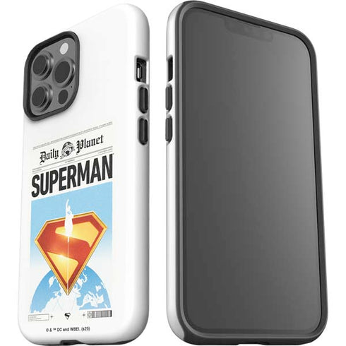 Superman 2025 Daily Planet Superman Cover iPhone 15 Pro Max Impact Case