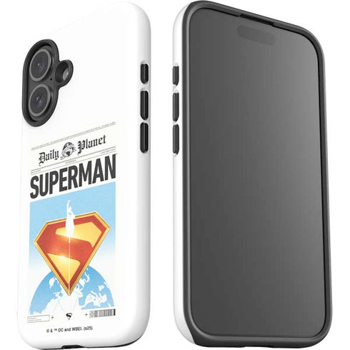 Superman 2025 Daily Planet Superman Cover iPhone 16 Impact Case