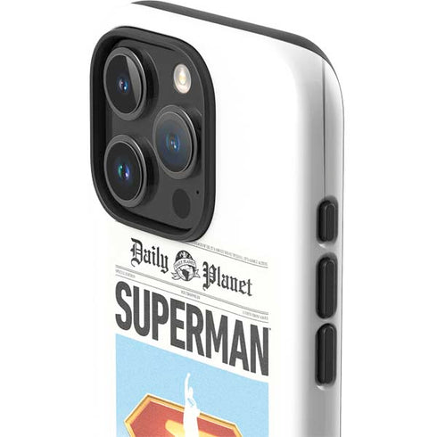 Superman 2025 Daily Planet Superman Cover iPhone 16 Pro Impact Case
