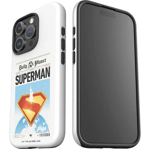 Superman 2025 Daily Planet Superman Cover iPhone 16 Pro Impact Case