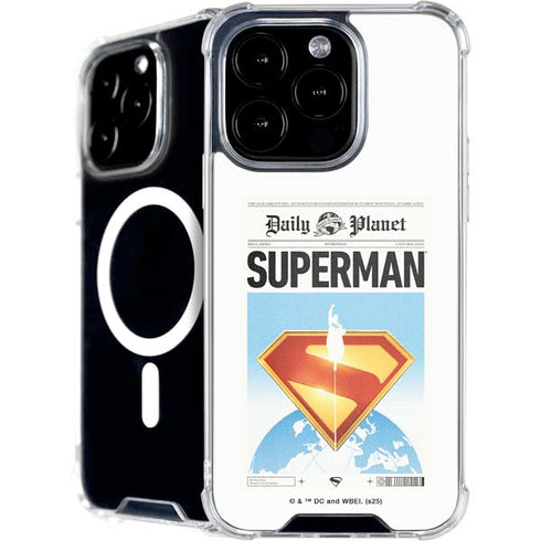 Superman 2025 Daily Planet Superman Cover iPhone 16 Pro MagSafe Case