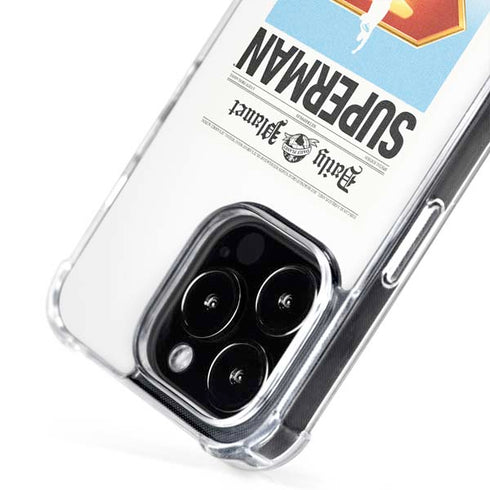 Superman 2025 Daily Planet Superman Cover iPhone 16 Pro Max MagSafe Case