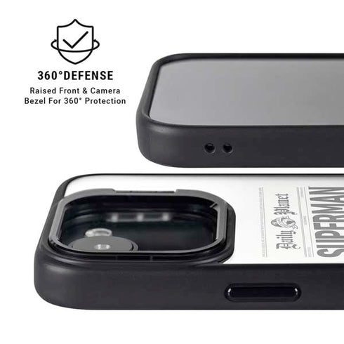 Superman 2025 Daily Planet Superman Cover iPhone 16e Kickstand Case