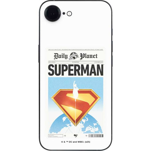 Superman 2025 Daily Planet Superman Cover iPhone 16e Skin
