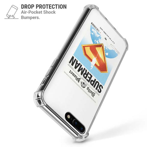 Superman 2025 Daily Planet Superman Cover iPhone 7/8 Plus Clear Case