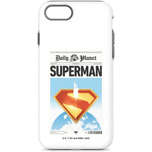 Superman 2025 Daily Planet Superman Cover iPhone 8 Pro Case