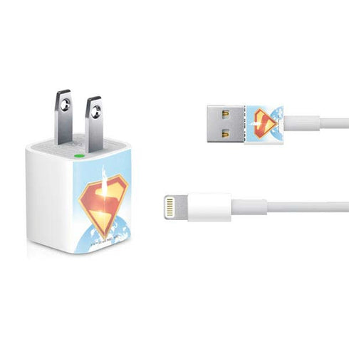 Superman 2025 Daily Planet Superman Cover iPhone Charger (5W USB) Skin