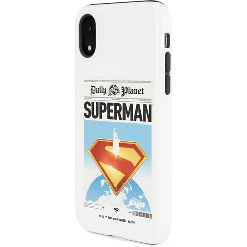 Superman 2025 Daily Planet Superman Cover iPhone XR Pro Case