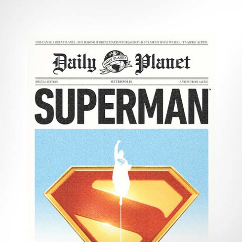 Superman 2025 Daily Planet Superman Cover iPhone XS Skin
