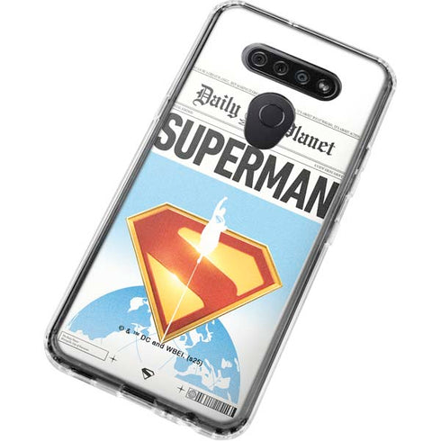 Superman 2025 Daily Planet Superman Cover LG K51/Q51 Clear Case