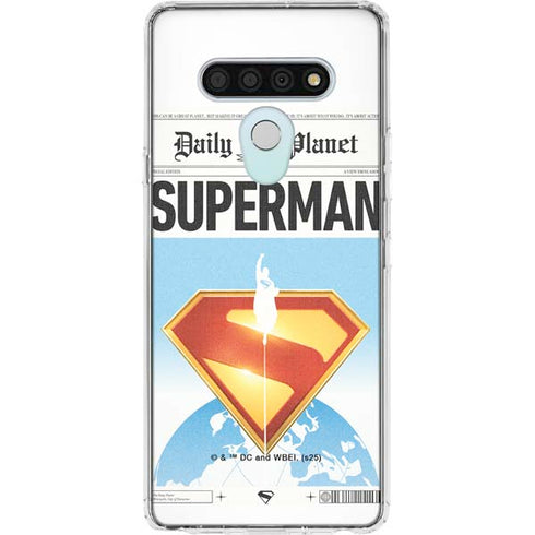 Superman 2025 Daily Planet Superman Cover LG Stylo 6 Clear Case