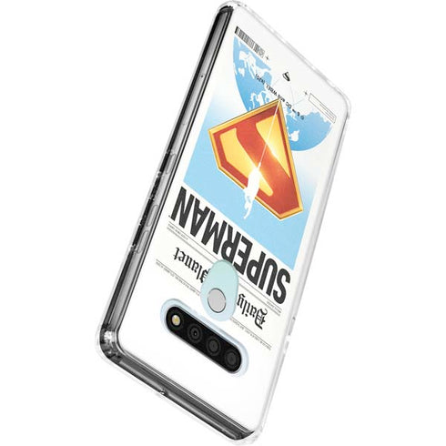 Superman 2025 Daily Planet Superman Cover LG Stylo 6 Clear Case