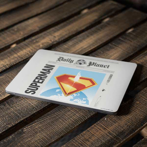 Superman 2025 Daily Planet Superman Cover Apple MacBook Air Skin