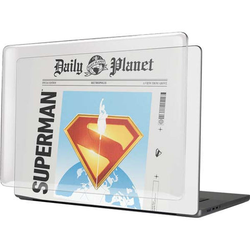 Superman 2025 Daily Planet Superman Cover MacBook Pro 16in (2021-25) Case plus Skin