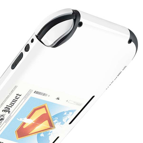 Superman 2025 Daily Planet Superman Cover Nintendo Switch Lite Skin