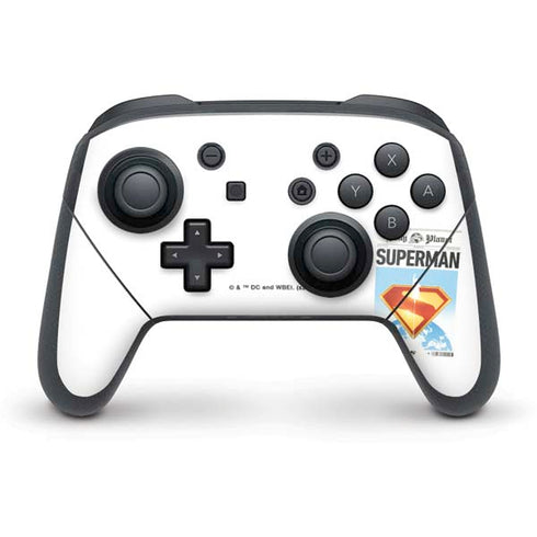 Superman 2025 Daily Planet Superman Cover Nintendo Switch Pro Controller Skin