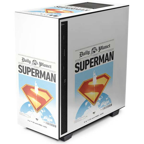 Superman 2025 Daily Planet Superman Cover NZXT H510 Compact ATX Mid-Tower Case Skin