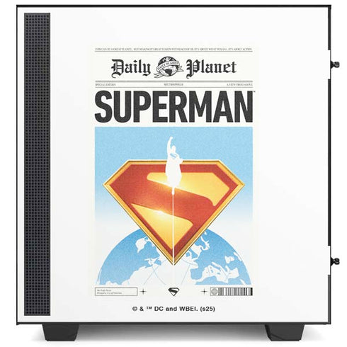 Superman 2025 Daily Planet Superman Cover NZXT H510 Compact ATX Mid-Tower Case Skin