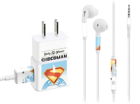 Superman 2025 Daily Planet Superman Cover Phone Charger Skin