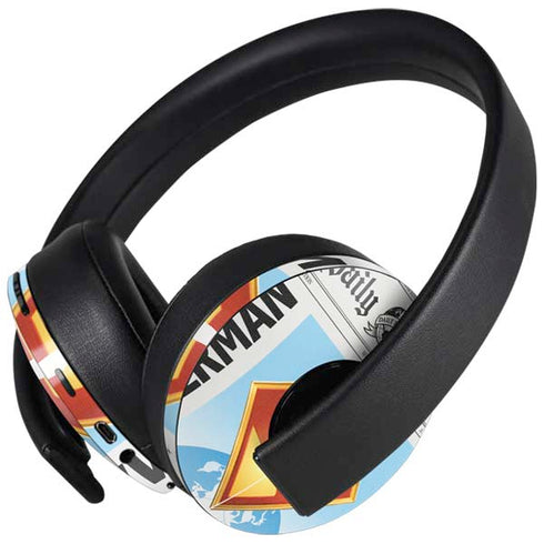 Superman 2025 Daily Planet Superman Cover PlayStation 4 Gold Wireless Headset Skin