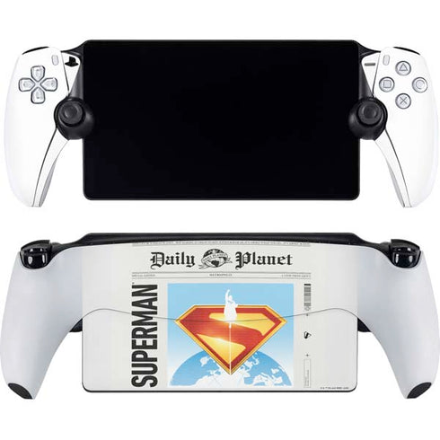 Superman 2025 Daily Planet Superman Cover PlayStation Portal Remote Player Skin