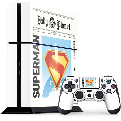 Superman 2025 Daily Planet Superman Cover PlayStation PS4 Skins
