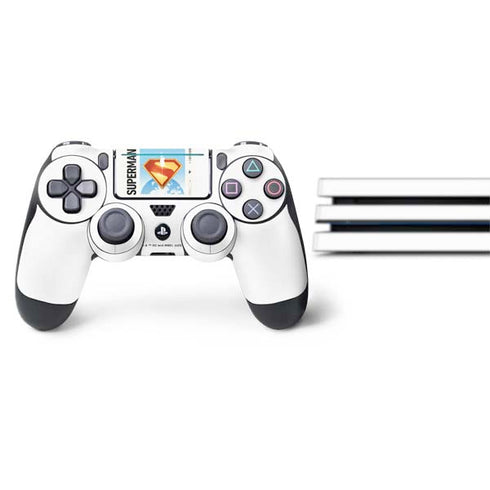 Superman 2025 Daily Planet Superman Cover PS4 Pro Bundle Skin