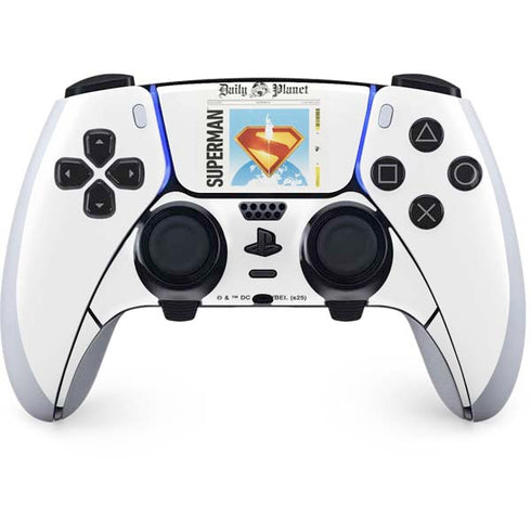 Superman 2025 Daily Planet Superman Cover PS5 DualSense Edge Pro Controller Skin