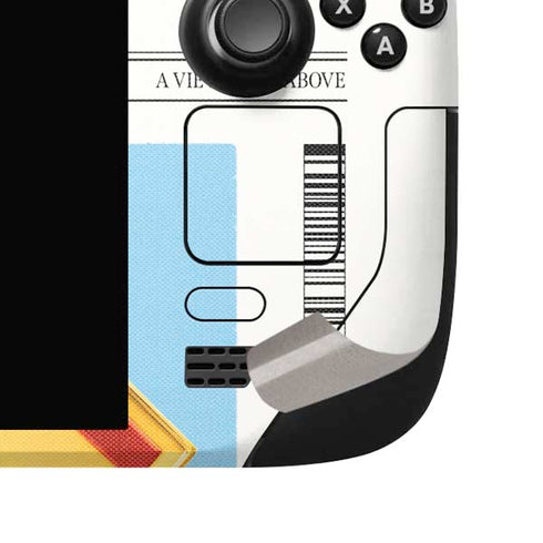 Superman 2025 Daily Planet Superman Cover Steam Deck Handheld Gaming Computer OLED Skin