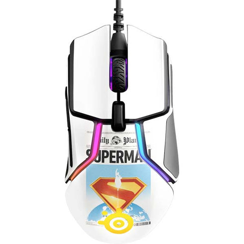 Superman 2025 Daily Planet Superman Cover SteelSeries Rival 600 Gaming Mouse Skin