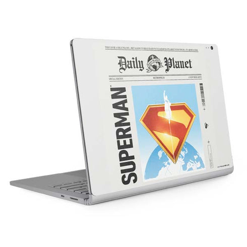 Superman 2025 Daily Planet Superman Cover Surface Book 2 13.5in Skin