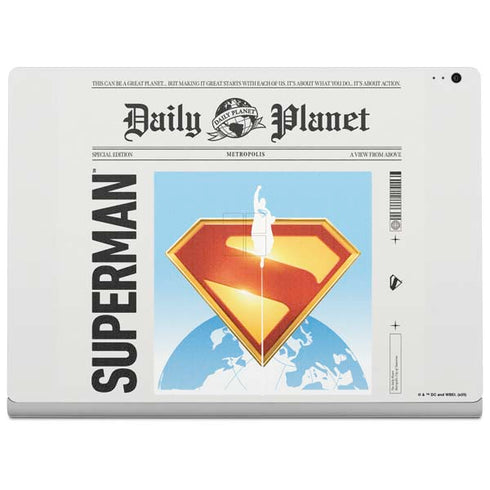 Superman 2025 Daily Planet Superman Cover Surface Book 2 13.5in Skin