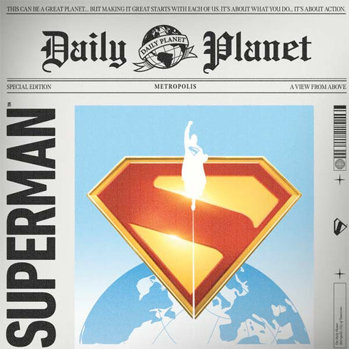 Superman 2025 Daily Planet Superman Cover Surface Book 2 13.5in Skin