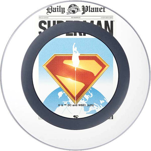 Superman 2025 Daily Planet Superman Cover Wireless Charger Skin
